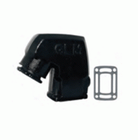 Exhaust Elbow Assembly - Exhaust Riser Elbow Cobra V8 3.5", Replaces part # 909863 - OMC-20-982680 - 51320 - GLM